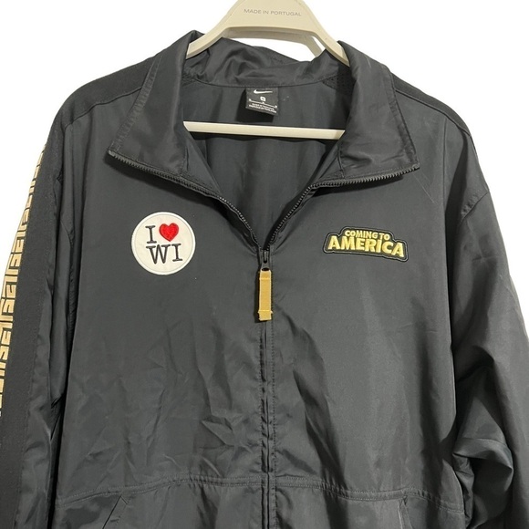 Nike jacket medium"COMING TO AMERICA" TRACK WOVEN JACKET BY AKEEM OF ZAMUNDA - Picture 5 of 10